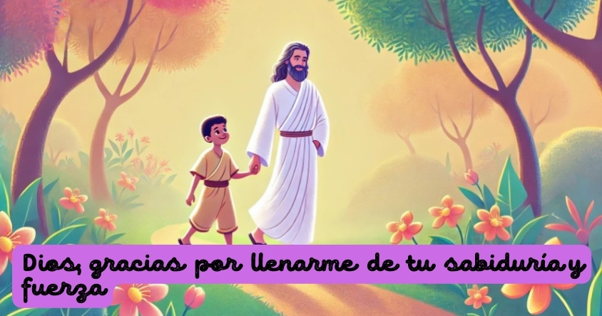 Oración a Dios para que pedirle que te llene de fuerza y sabiduría