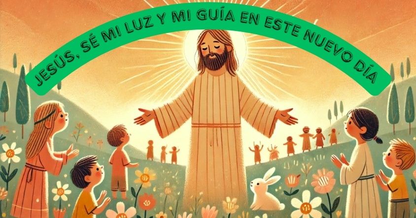 Jesús, sé mi luz y mi guía en este nuevo día