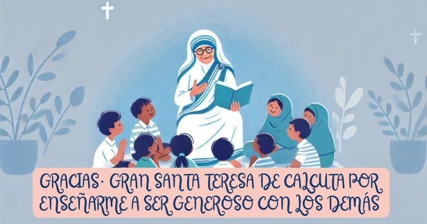 Oración para ser generoso con los demás