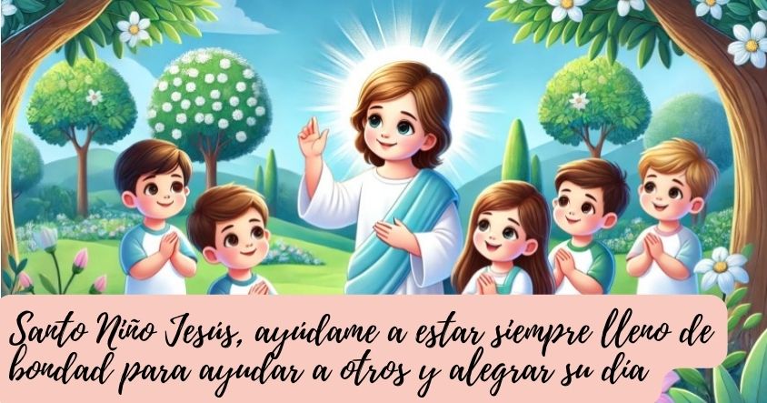 Oración para un día lleno de bondad