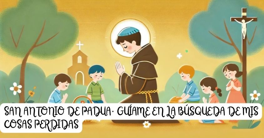 San Antonio de Padua, guíame en la búsqueda de mis cosas perdidas