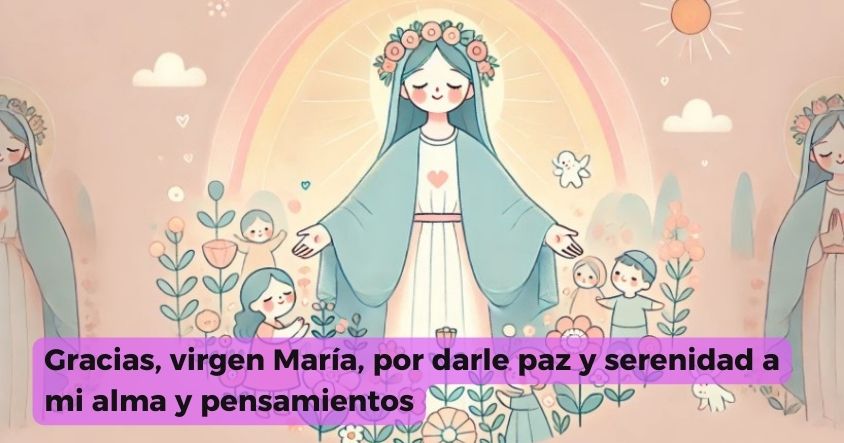 Oración para estar en calma y sereno