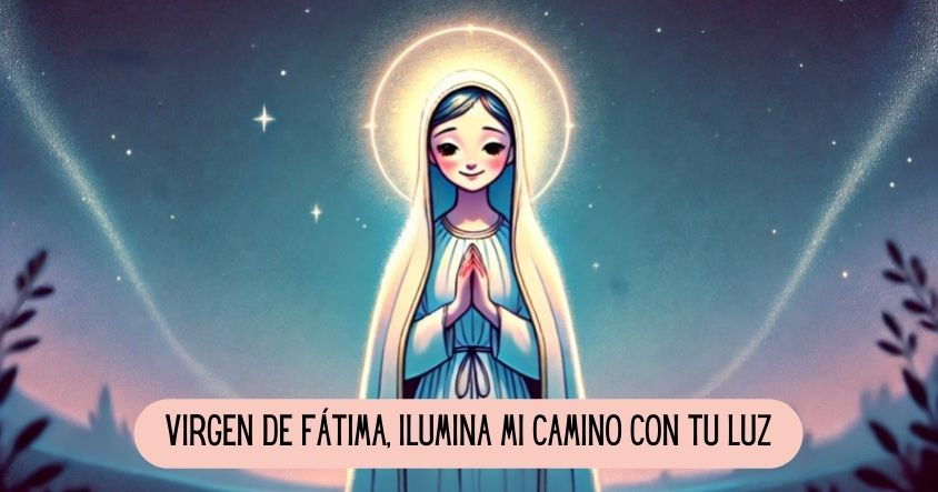 Virgen de Fátima, ilumina mi camino con tu luz