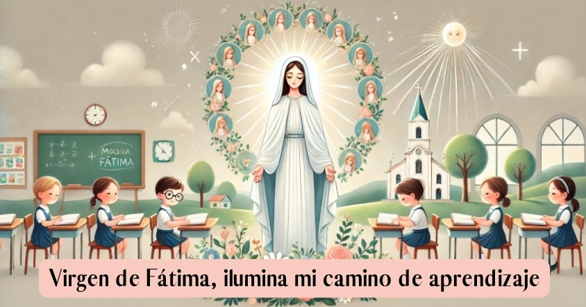 Virgen de Fátima, ilumina mi camino de aprendizaje