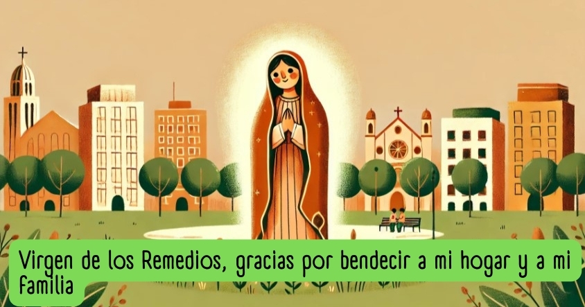 Oración a la virgen de los Remedios para que bendiga tu hogar