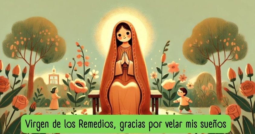 Oración a la virgen de los Remedios para que vele por tus sueños