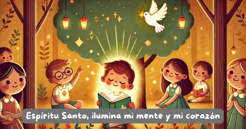 Espíritu Santo, ilumina mi mente y mi corazón