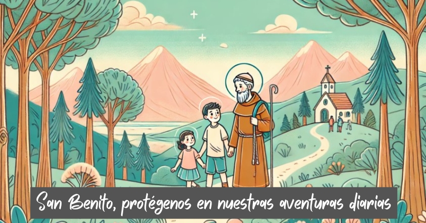 San Benito, protégenos en nuestras aventuras diarias