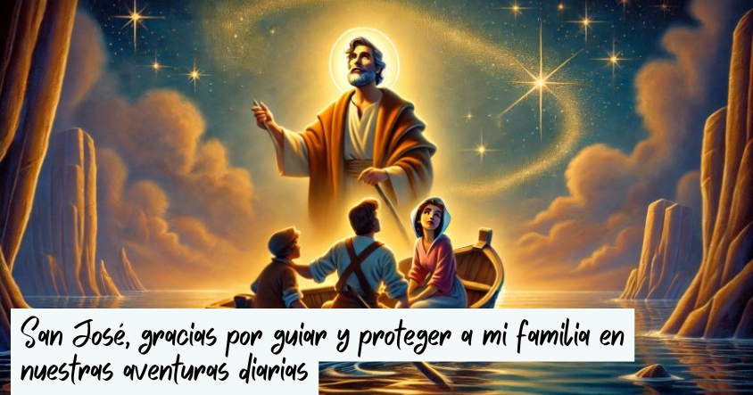 Oración a San José para que proteja a tu familia en sus aventuras diarias